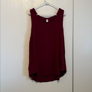 Old Navy Luxe High Neck Swing Tank - XL